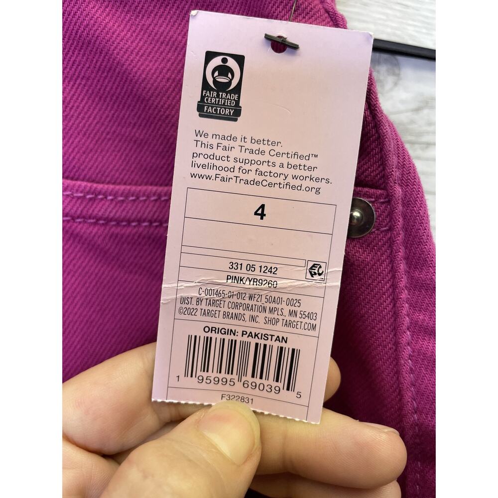 Wild Fable Shorts Womens 4 Highest Rise Mom Fair Trade 27 Waist Casual Summer - Picture 3 of 10